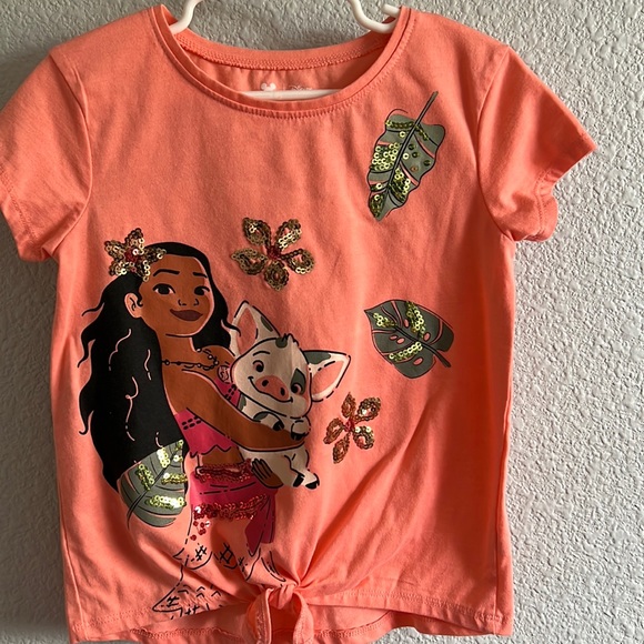 Disney limited edition Moana girls shirt